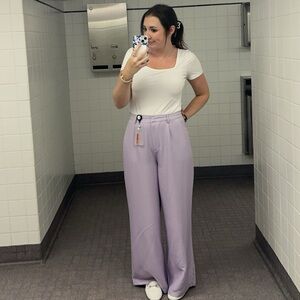 Altar'd State Lilac High-Rise Wide-Leg Pants
